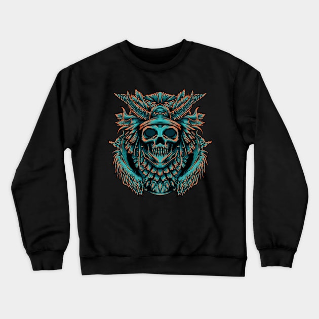 Ghost of Samurai Crewneck Sweatshirt by iqbalML